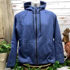 Mens Fleece Full-Zip Hooded Active Sweatshirt XL
