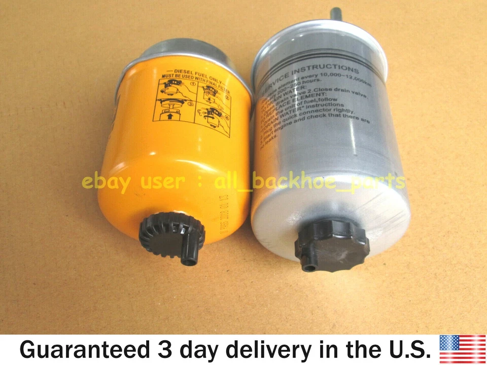 JCB BACKHOE-FUEL FILTER KIT, PRIMARY & SECONDARY (32/925694 320/07155 320/07394) - Image 4 of 4