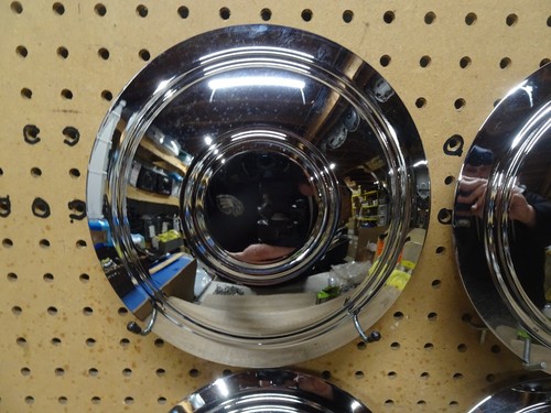 1 SET Chrome Cragar Center Caps 313 Series Set Of 3 P/N A-SC7000C - Picture 2 of 12
