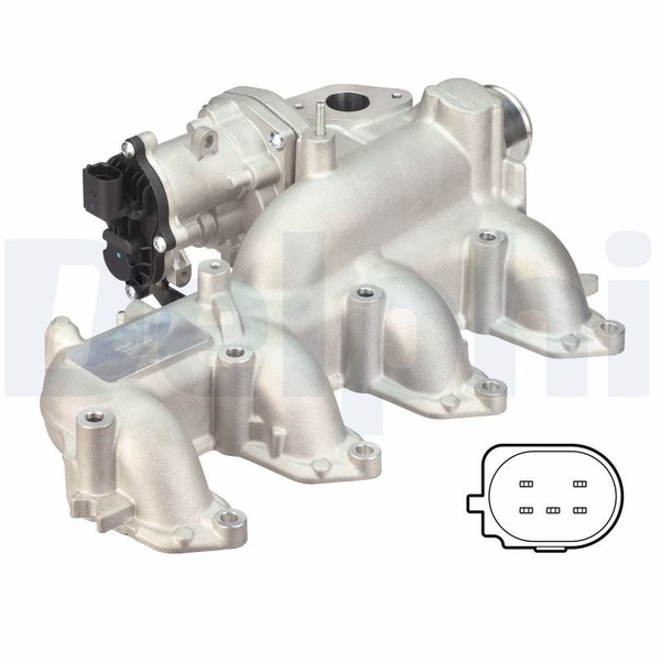 Delphi Agr-Ventil Passend FüR Ford Transit Connect 1.8 Di Tourneo-image