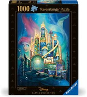 1000 Teile Ravensburger Puzzle Disney Princess Castles Arielle 12000265