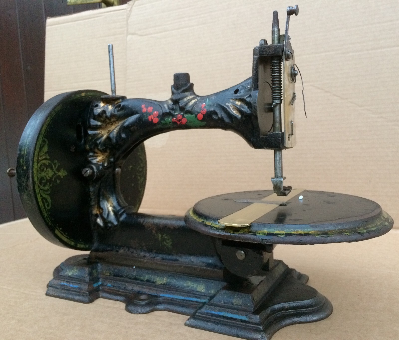 William Frederick Thomas Antique Lock stitch sewing machine eBay