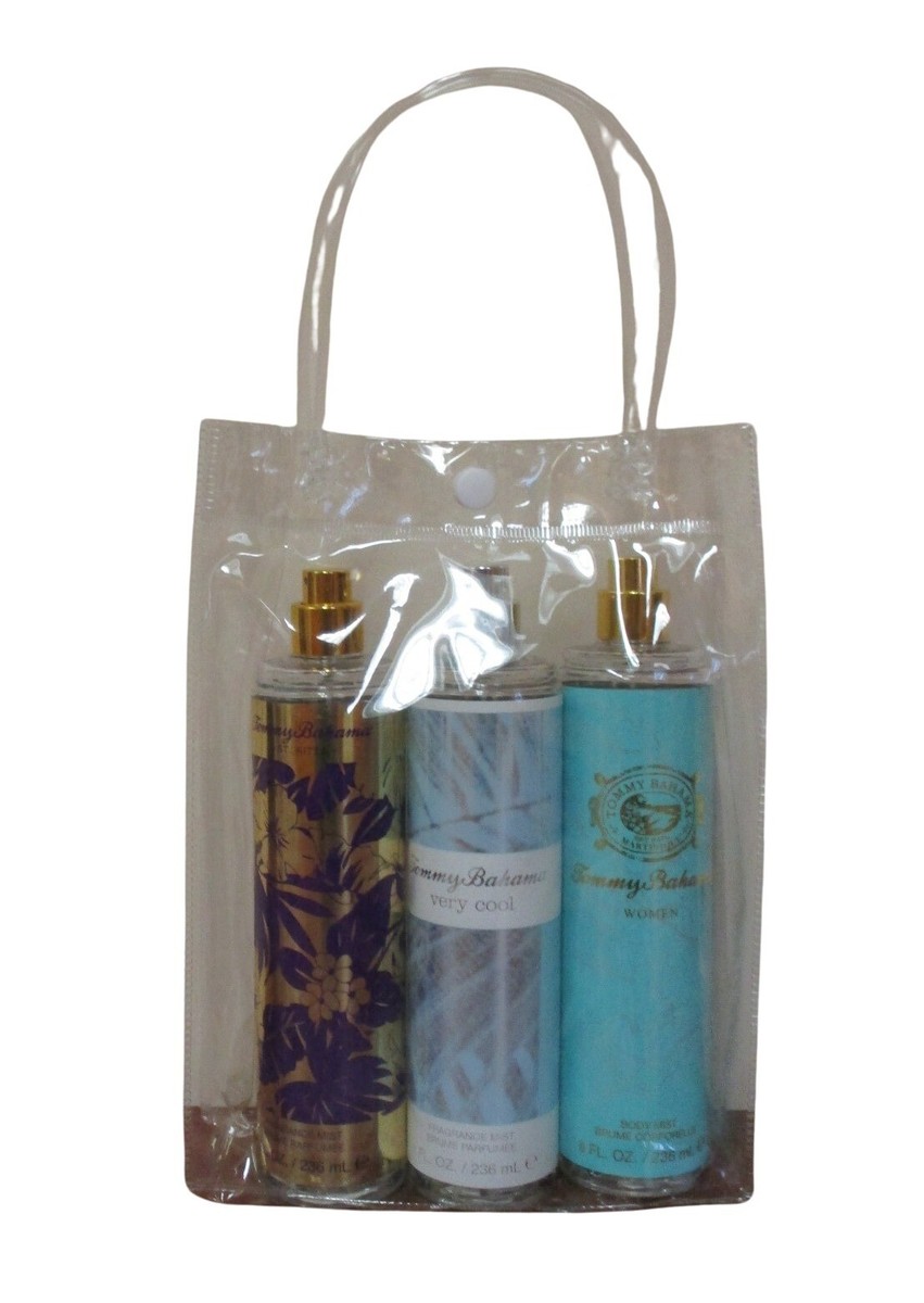 Tommy Bahama Fragrance Body Spray Gift Bag Very Kitts, Martinique  PC