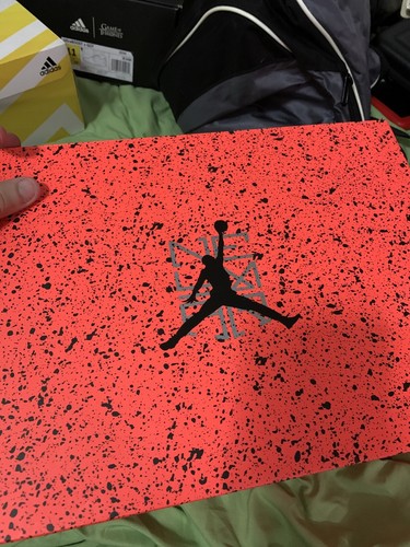 Nike Air Jordan 5 Low Neymar US Men’s Size 10.5 Gray/Neon Orange/Black - 第 8/11 張圖片