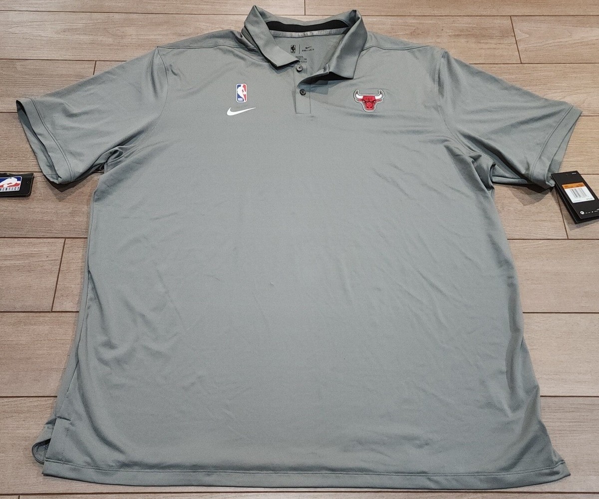bulls nike polo