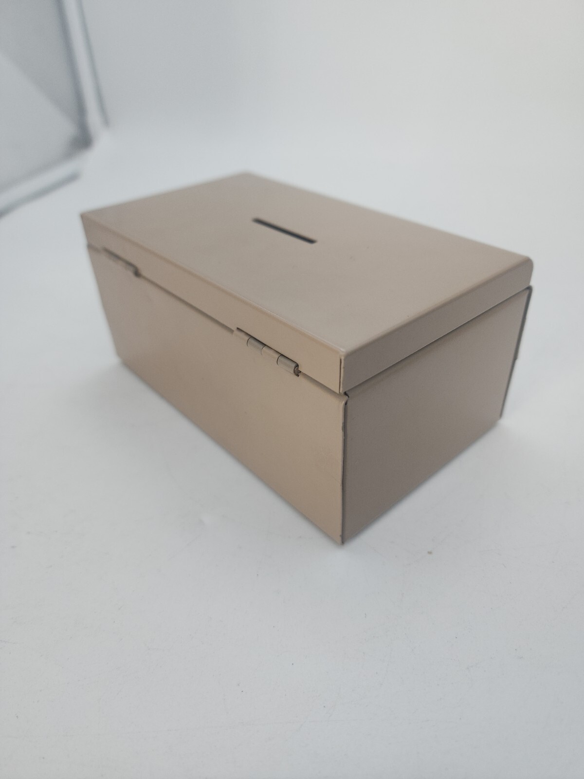 Rockaway Metal Box, Coin Slot, Locking (no key), Made in USA