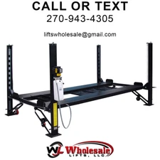 New 8,000 lbs. XLT 4-Post Parking/Storage Auto Lift - 15" Longer & 10" Taller