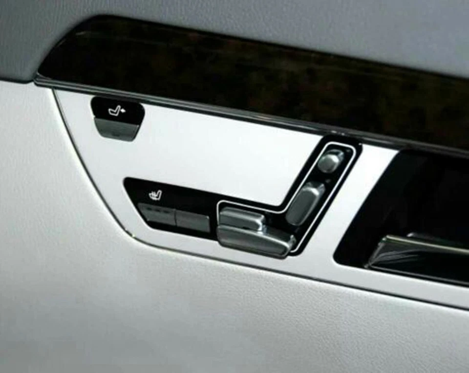 Perilla interruptor botón ajuste asiento para Mercedes Benz W221 S300 S320 S350 S400 derecha Foto 2 de 3