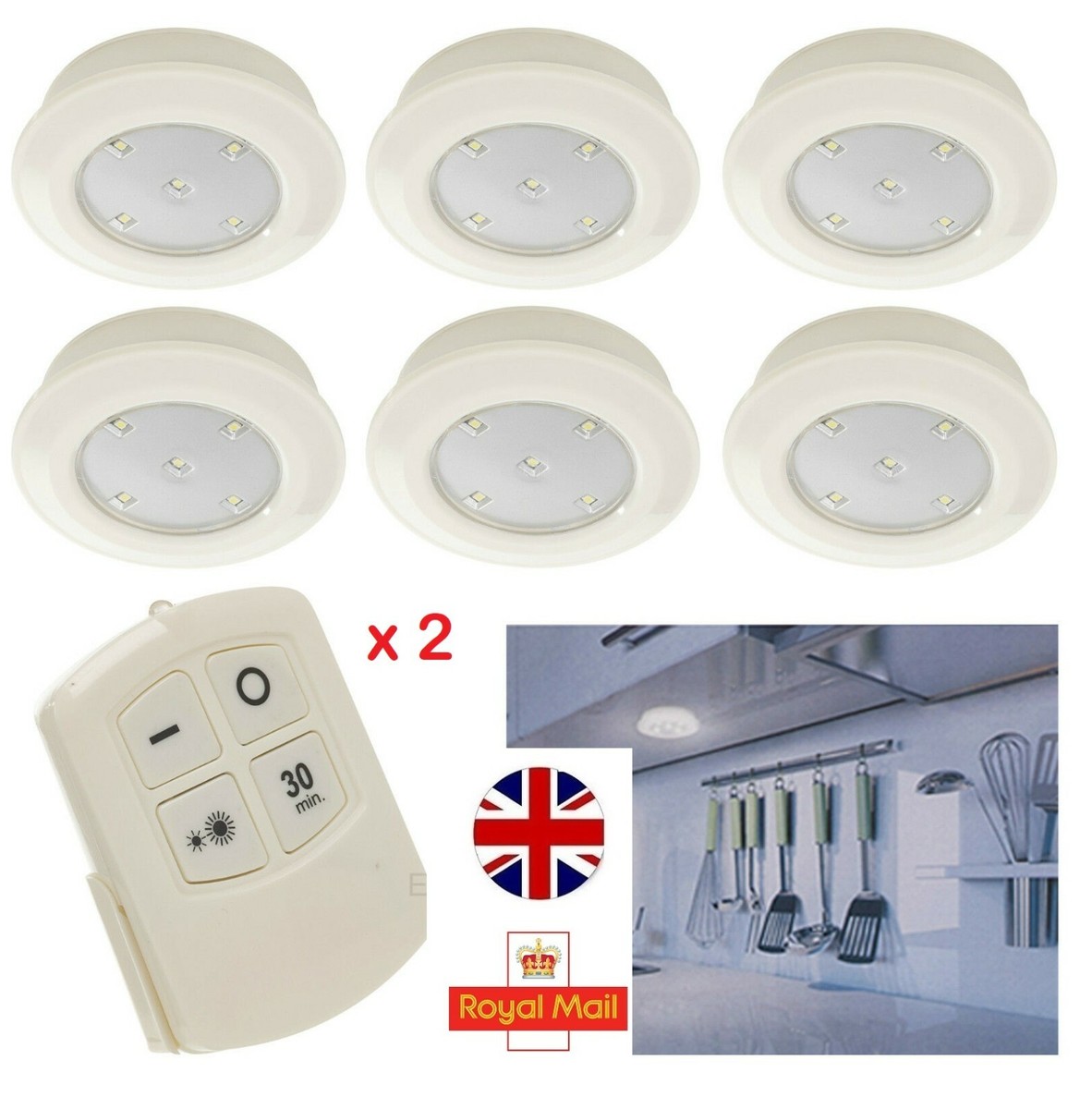 Wireless Led Ceiling Recessed Lights 2 Inch LED Recessed Lighting, 3W