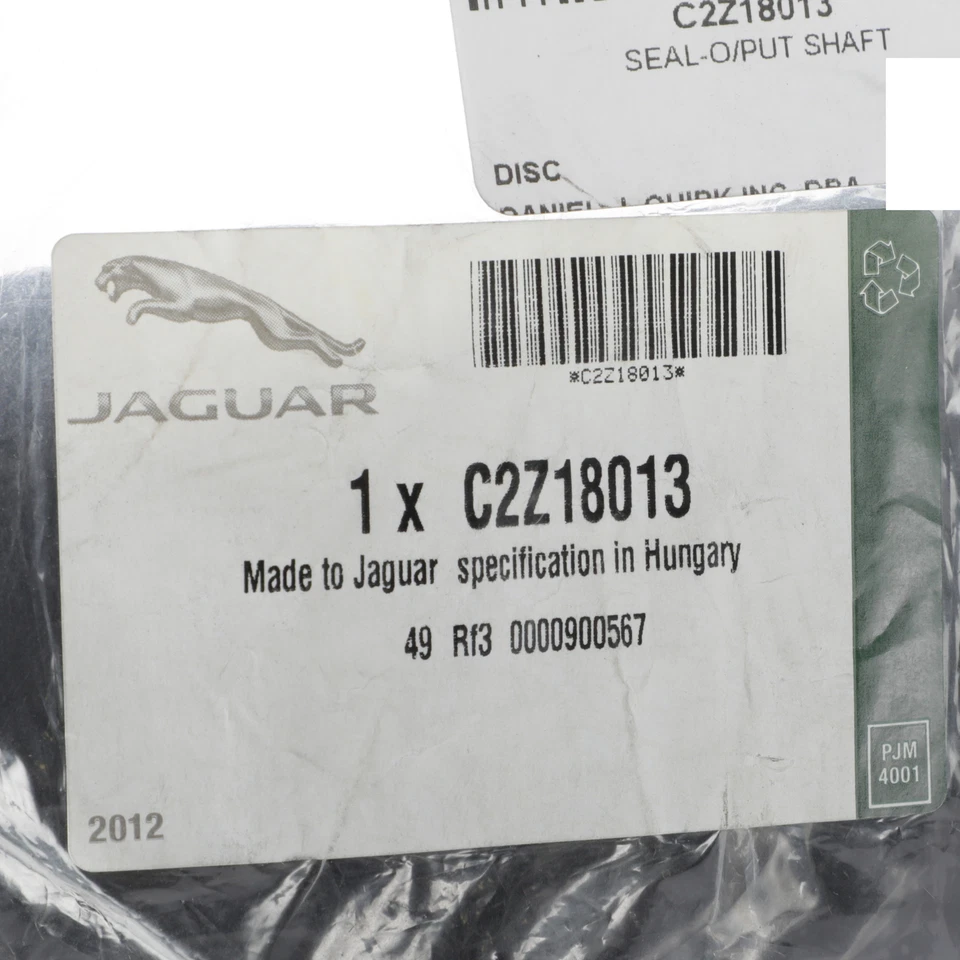 Genuine Jaguar 2013-2023 XFR Automatic Transmission Output Shaft Seal C2Z18013 - Image 4 of 4