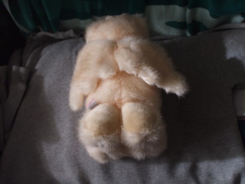 12" TY Classic peach colored Angel Bear SAINT 2003 - Picture 6 of 6