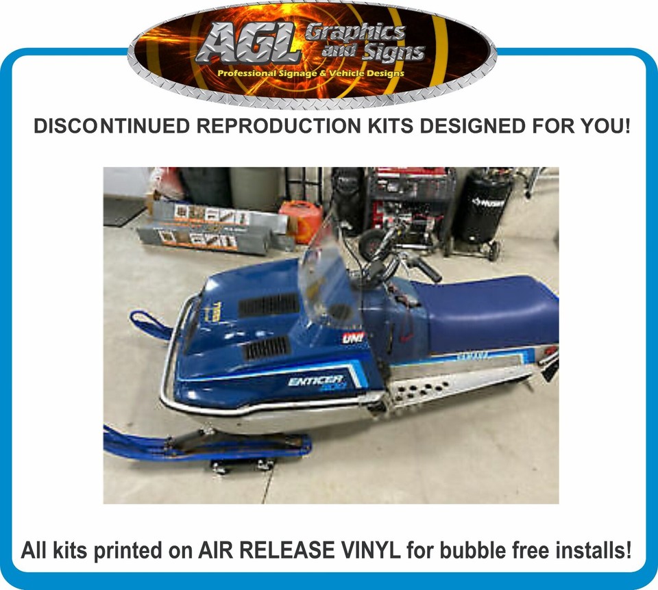 1980 YAMAHA ENTICER 300 Twin Special Reproduction Decal Set | eBay