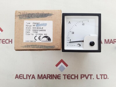 Fq0307 Ampeter Meter 0-40 W/0 Scale