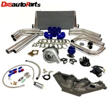 T0304 .63 Turbo Charging Kit For Honda Civic D Series D16 D15 Intercooler Bov