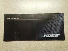 1997 BOSE Product Line Catalog 55 Pages Speakers Radios Entertainment  Systems 