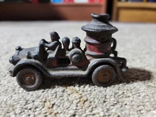 Antique AC Williams? Toy Fire Engine Pumper Truck Cast Iron 3 1/2”