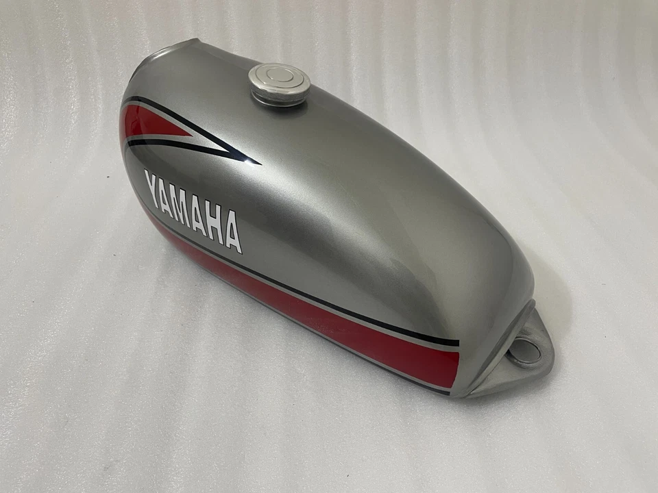 Yamaha MX250 MX 250 MX360 SC500 1973 1974 Gray Paint Steel Petrol Tank |Fit For - Изображение 2 из 4