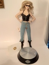 harley davidson porcelain doll