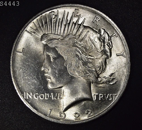 1922 Peace Silver Dollar "Very Choice BU" *Free S/H After 1st Item*