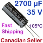 1/5/10pcs 2700uF 35V 16x40mm Nichicon PM Extremely Low Impedance