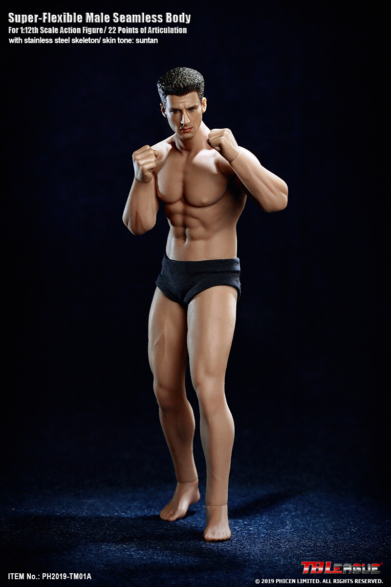 TBLeague 1/12 6 Inch Phicen Male Seamless Action Figure - TM01A