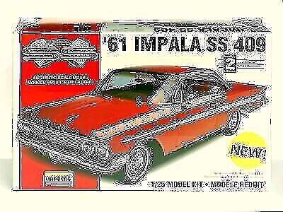 【未開封】LINDBERG 1/25 '61 Impala SS 409 Lindberg 72163 1/25 Scale '61 Chevy Impala SS 409 Plastic Model