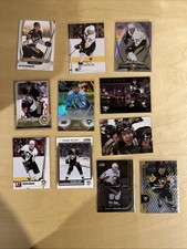 Evgeni Malkin 11 Different Card Lot 8 Base 3 Inserts 07-08 To 22-23 UD & Panini