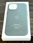 Apple FineWoven Case with MagSafe for iPhone 15 - Evergreen MT3J3ZM/A - NEW
