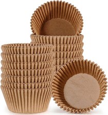 Standard Cupcake Muffin Liners for Baking 300 Pcs - Odorless Greaseproof Paper