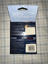 TDK VHS-C 30 Min Video Camcorder Cassette Tapes  NEW 