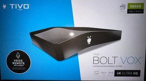 TiVo BOLT VOX Voice TCD849500V  500GB with remote
