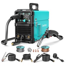 bestarc 145A MIG Welder 110V/220V Dual Voltage Gas/Gasless Flux Core MIG Weld...