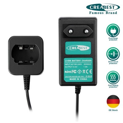 Für Dewalt DCB080 DCL023 DCF680 DCF682 DCB095 DW4390 8V Li-ion Akku Ladegerät