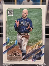Mike Brousseau 2021 Topps 582 Montgomery #427 Future Stars Tampa Bay Rays