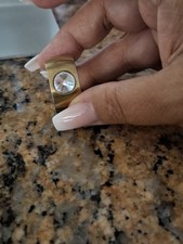Ring  HEINEMANN Edelstahl Goldfarben .Der 10m...