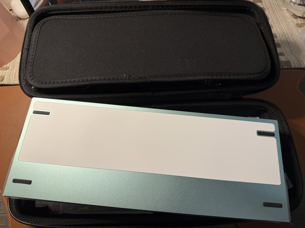 QK60 HHKB — Clear / Mint / Ice White (Fully Built) | eBay