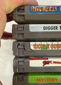 Lote Juegos Nintendo NES - Kiwi Kraze, Kickle Cubicle, Digger T. Rock - Funciona