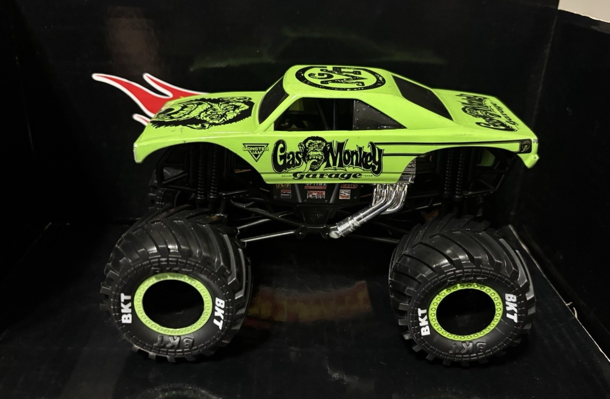 Gas Monkey Garage Monster Jam Truck Diecast 1:24 Scale Hot Wheels