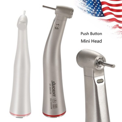 SANDENT Electric Handpiece 1:5 Contra Angle High Speed Fit NSK KaV Mini Head