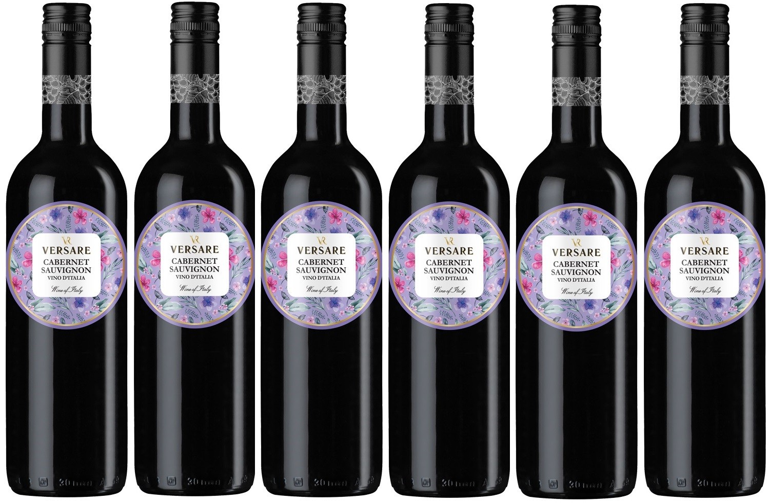 Versare Italian Cabernet Sauvignon (6 x 750ml - 11%)