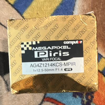Computar Megapixel P-Iris Varifocal Security Camera Lens 12.5-50mm f/1.4