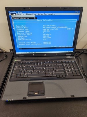 Used - HP Compaq nx9420 Laptop - Intel Core 2 T72400  2GB RAM No HDD