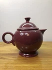 Fiesta Fiestaware Small 2 Cup Teapot with Lid Cinnabar Red USA Made Discontinued