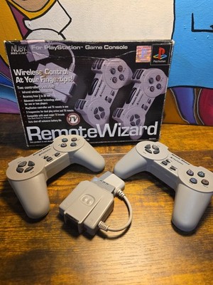  Nuby Remote Wizard Wireless Controller Set of 2 - PlayStation 1, PS1