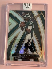 2019 Panini Select - Xrc Prizm Jalen Hurts #305 (RC) Buy Back. On Card Auto.