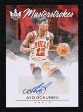 2023-24 Panini Court Kings Masterstrokes 45/99 Ayo Dosunmu #MS-AYO Auto 16wc