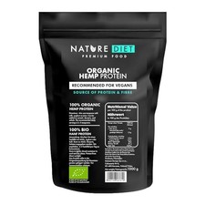 Nature Diet - Protéine de Chanvre Bio 1000g | Végétalien | Poudre de protéine...