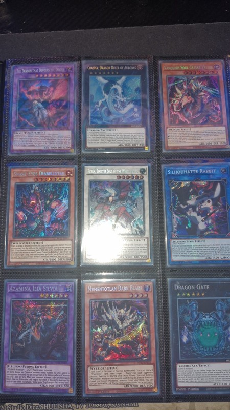Yu-Gi-Oh! Secret Rare Job Lot Binder Bundle (Read Description)