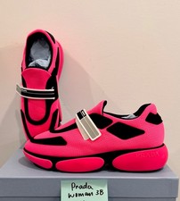 Prada Logo Sneakers Black W for sale | eBay