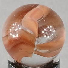 Vintage Vitro Hybrid Cat's Eye Marble .61 Inches Near-Mint Condition
